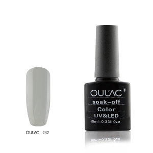 Hμιμόνιμο Βερνίκι Gel Nυχιών OULAC  Nο 242