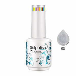 Roniki Pearl Top Coat Gel 15ml  Color 03