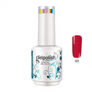 Roniki Gel Polish 15ml Cherry 03 - Ημιμόνιμο Βερνίκι Νυχιών