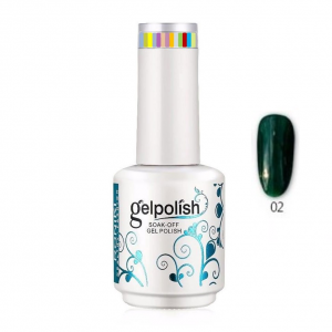 Roniki Gel Polish 15ml Forest Green 02 - Ημιμόνιμο Βερνίκι Νυχιών