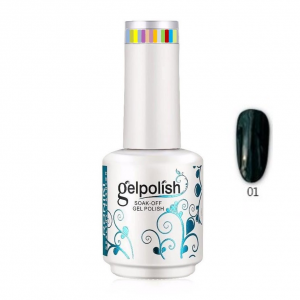 Roniki Gel Polish 15ml Forest Green 01 - Ημιμόνιμο Βερνίκι Νυχιών