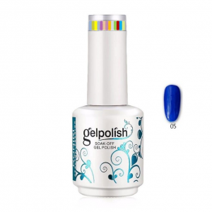 Roniki Gel Polish 15ml Vivid Blue 05 - Ημιμόνιμο Βερνίκι Νυχιών