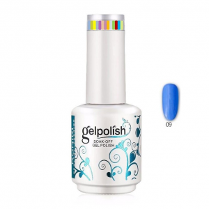 Roniki Gel Polish 15ml Vivid Blue 09 - Ημιμόνιμο Βερνίκι Νυχιών