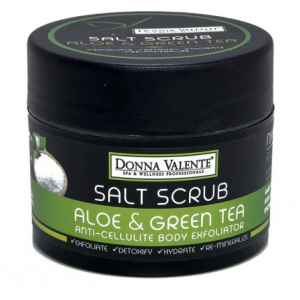 Body Scrub SEA SALT ALOE VERA & GREEN TEA - Donna Valente